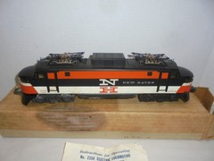 LIONEL 2350 NEW HAVEN ELECTRIC ENGINE WITH BOX VINTAGE POST WAR O GAUGE TRAIN