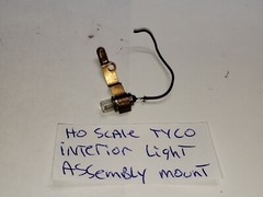 INTERIOR LIGHT ASSEMBLY ONLY FOR HO SCALE TYCO SPARE PARTS