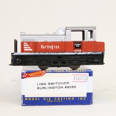 Lima HO Burlington #9280 Switcher For Repair
