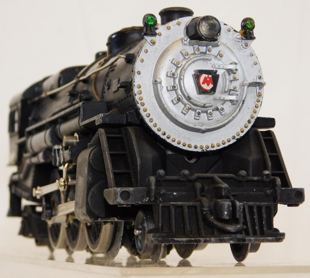 Lionel Trains #675 Steam Engine 2-6-2 version 1948-49 Monon Smokes Runs Postwar