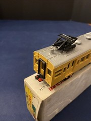 HO scale ELECTRIC LINER Yellow – Yonezawa Toys Diapet R-20 – In Box