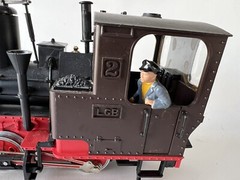 LGB Lehmann Gross Bahn 2020 Steam Locomotive Brown G Gauge 1968