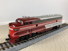 Atlas Rock Island Rocket F3 Diesel #675 (Custom Paint), HO scale