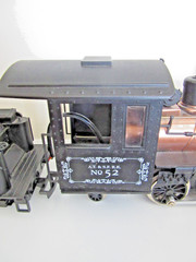 Buddy L Santa Fe G Scale Locomotive Tender Caboose Transformer SF178910714 EXCL