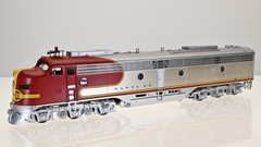 Key Imports Brass EMD E8A Santa Fe AT&SF 80 O scale