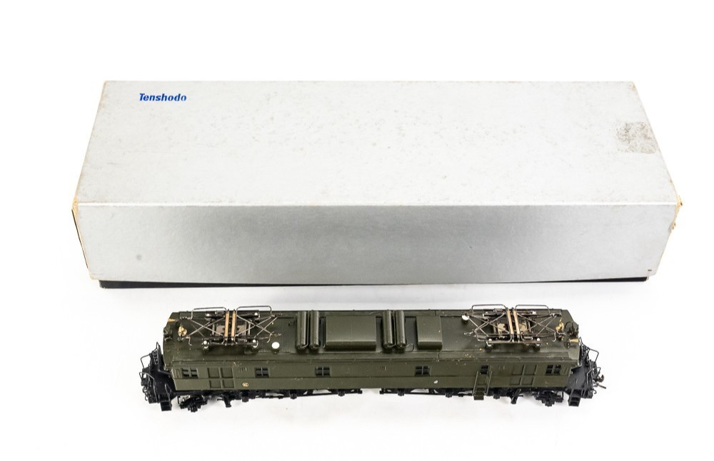 Tenshodo 168 Great Northern Brass C+C-1 Class Y-1 Electric Locomotive EX/Box