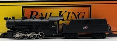MTH RK-1112LP O Gauge 0-8-0 Scale Switch Engine Chicago Northwestern 3-Rail EX