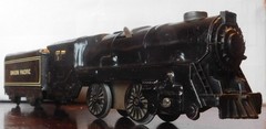 Marx Tender-Locomotive ~ UNION PACIFIC ~ Rd# 533 Windup Runs & Key – O