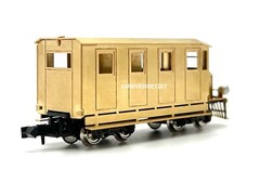 HOn30/HOe/HOn2-1/2 Aru-Model SR&RL Narrow Gauge Railbus RTR H0e Brass Railcar