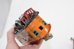 O Gauge – Pre-War American Flyer – Paul Revere Boxcab Set – Orange