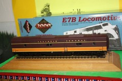 HO Scale* Proto 2000 Series Locomotive Unpowered Illinois Central “B” unit