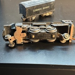 Lionel O Gauge 2-4-2 Steam Locomotive Engine # 1110 Lionel Scout Tender