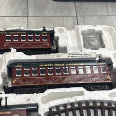 Bachmann G Gauge North Star Express #205 Locomotive 4-6-0, Train Set!