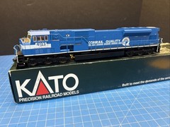 HO KATO 37-6343 EMD SD80MAC CONRAIL # 4123 LED DITCH LIGHTS Tested