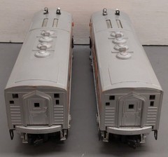 Lionel 2345 Vintage O Western Pacific F3 AA Diesel Locomotive Set