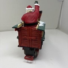 New Bright Holiday Express Santas Fe Steam Locomotive Train Engine Single Wire