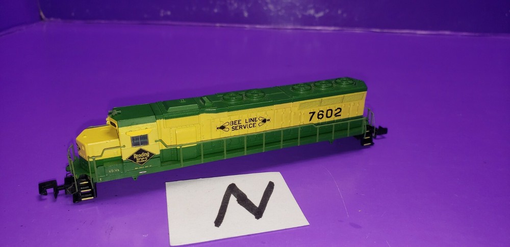 SHELL & RAILINGS ONLY SPECTRUM EMD SD45 DIESEL Bee line services reading lines