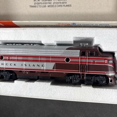 E-R MODELS FP7 ROCK ISLAND 040 – 4010 HO SCALE MODEL TRAIN LOCOMOTIVE