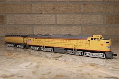 MTH HO Veranda Turbine And Tender Set #73