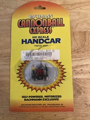 BACHMANN #46202 Cannonball Express Operating Handcar Motorized H.O.1;87 SEALED