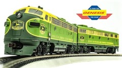 Athearn Genesis HO Scale John Deere EMD F7 AB Unit Diesel Locomotives 2nd Series