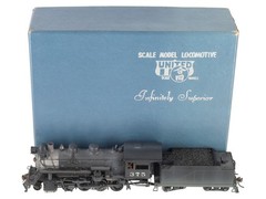 United Models/PFM H)O BRASS Maryland & PRR 2-8-0 Steam Loco/Tender – Painted/Box