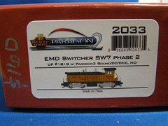 HO Broadway Limited Paragon 2 EMD SW7 PH2 Union Pacific 1818 DCC/SND