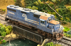 USED Rapido HO Conrail GP38 #7846 DCC Sound Loksound 5 Weathered