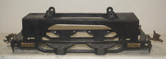 LIONEL STANDARD GAUGE #8E ELECTRIC LOCOMOTIVE FRAME, NICE WITH COUPLERS
