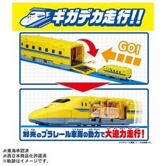 Takara Tomy PLA-SET Plarail Set – It Move! Transform! Giga Size Doctor Yellow