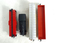 LIMA 97 Locomotive 83116 Gondola 1020 Boxcar C-3000 Caboose HO Track Transformer