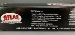 HO Atlas Master Gold U30B Diesel Locomotive BN #5777 DCC/SND NIB! HO5917