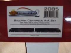 BROADWAY LIMITED 2085 H.O. PENNSYLVANIA BLW CENTIPEDE PAIR PRR NO’s 5819+5831