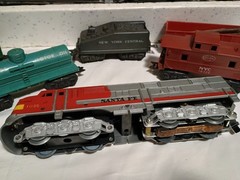 1959 Marx Diesel Electric Train Set Santa Fe🏵 41831 Remote Control 50w + Extras