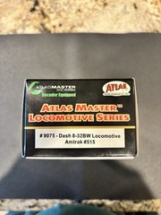 HO Atlas Master Amtrak Dash 8-32BW Locomotive with DC/DCC/Sound Road number #515