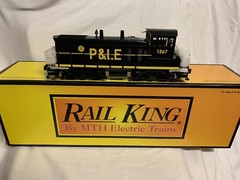 MTH RAILKING PITTSBURGH & LAKE ERIE SW-1500 NON-POWERED SWITCHER DIESEL ENGINE
