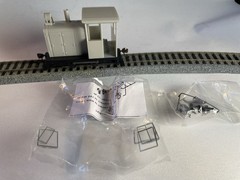 On30 Bachmann Spectrum 0-4-0 Side Rod Gas Mechanical Unpainted Unlettered