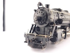 *READ* AHM/Rivarossi HO Chicago Burlington CBQ 2-8-2 Mikado Steam Locomotive