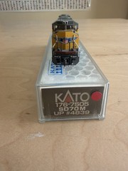 N SCALE KATO #176-7505 EMD SD70M UNION PACIFIC #4839 DIGITRAX DECODER DCC