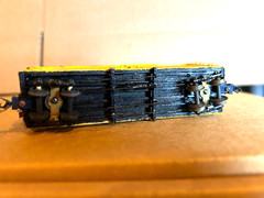 Unknown D. & R.G.W. 30′ Truss-Rod Wood Reefer #72 Built-up H.O.n3