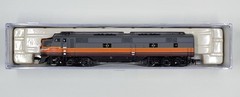 Life-Like 7037 N Scale E7A Milwaukee Road #17A Diesel Locomotive