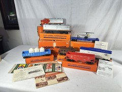 Beautiful Lionel Original Postwar BOXED Santa Fe Sears Promotional Set #9673!