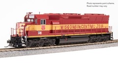 Broadway Limited 9824 HO Wisconsin Central EMD SD45 Locomotive 7514 (DCC/Sound)