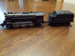 Lionel The Polar Express #1225 2-6-2 Locomotive/Tender(Works/Batteries RQD)O Ga.