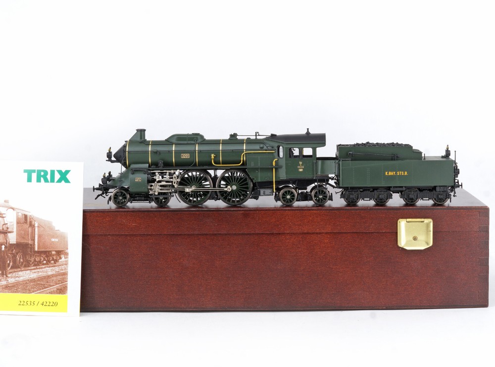 TRIX FINE ART 22535 HO H0 BRASS DC K.Bay.Sts.B S 2/6 n.3201 , Laiton Messing
