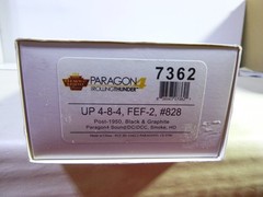 K- HO Broadway Limited UNION PACIFIC FEF-2 4-8-4 , DC/DCC Paragon 4SOUND,SMOKE