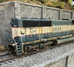 HO Scale Athearn Genesis EMD Sd70MAC PRLX #9559 Weathered DCC/Sound/LNIB