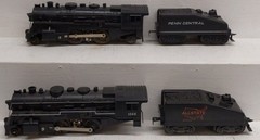 Marx & Others Vintage S Gauge Assorted Steam Locomotives & Tenders: 1666 [4]