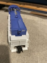 LIONEL UNION RR HOT METAL NW2 DIESEL LOCOMOTIVE ENGINE #2322061