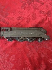 Pre-War Lionel 1688E “Torpedo” 0-Gauge DieCast Gunmetal Locomotive Train Set